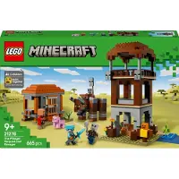 LEGO Minecraft 21278 Geschlossene und Nikolaus