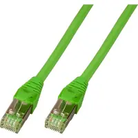 EFB Elektronik EFB K5530.5 RJ45 Patchkabel Cat.5e SF/UTP PUR RAL6018 grün 5m K55305