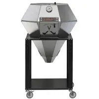 Ernst Neumärker GmbH & Co. KG Neumärker Diamant Grill Holzkohle Outdoor, Holzkohlegrill aus hochwertigem Edelstahl mit doppelwandigem Gehäuse, Kompakt-Set