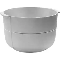Korbo Pflanzgefäß Nr. 2, medium Linea grau, Designer Monica Förster, 32.5 cm