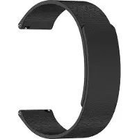 Techsuit – Watchband 22 mm (W074) Armband für Samsung Galaxy Watch (46 mm)/Watch 3/Gear S3, Huawei Watch GT/GT 2/GT 3 (46 mm) – schwarz