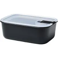 Mepal EasyClip Frischhaltedose 1000 ml - Nordic black - Meal prep box - Frischhaltedosen mit Deckel
