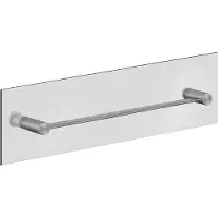 Gessi Gessi316 Handtuchhalter 450 mm zur Montage an einer Glaswand, 54923708, Farbe: Kupfer gebürstet PVD