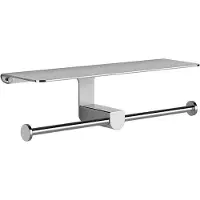 Gessi Rilievo, Doppel-Toilettenpapierrollenhalter, Wandmontage, 59450735, Farbe: Warm Bronze PVD