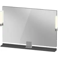 Duravit LED-Spiegel 9 W Sivida 105x65x3,6cm, gra m, Leu., au, stl, G c