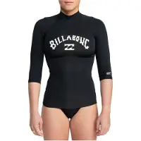 Billabong Funktionstop "Tropic Surf", Damen, Gr. XS, schwarz, Obermaterial: 85% Microfaser, 15% Elasthan., Badeanzüge Funktionstop