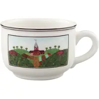 Villeroy & Boch Tasse "Teetasse Design Naif 250 ml bunt", bunt, Porzellan, Trinkgefäße, Tasse