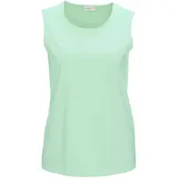 Goldner Kurzgröße: Komfort-Top mit Doppel-Front in mintgrün | Gr.: 24