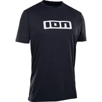 iON Logo Kurzarm Enduro Trikot Schwarz S Mann Schwarz S