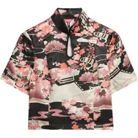 Superdry Mandarin Jacquard Kurzarm-t-shirt