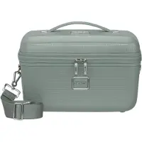 Samsonite Beautycase "IMAGE", Gr. B/H/T: 36cm x 25cm x 24cm, grün (thyme), Polycarbonat, Polyurethan, Taschen Beautycase, Kulturkoffer Kosmetikbox Beautybox waschbares Innenfutter