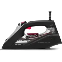 Taurus Geyser Eco Easy 2800, Trocken- & Dampfbügeleisen, Keramik-Bügelsohle, 180 g/min, Schwarz, Eingebaut, Manuell