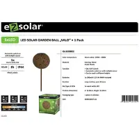 Merkloos LED Solar Gartenlicht LED inklusive AA NiMH Akku