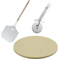 Rösle Pizzaset BBQ Silber (3er-Set)
