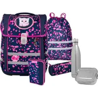 MCNEILL Schulranzen Ergo Perfecto Schoolbag Set 5-teilig Dream dunkelblau