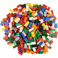 LEGO bunt gemischte 2x4 Steine