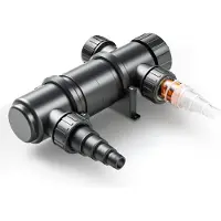 SunSun CUV-111 Teichklärer 1700 l/h / 11 W UVC, Vorklärgerät für Teichfilter & Teichpumpe, Wasserklärer mit UV-Lampe, Lichtfilter zur Algenbekämpfung