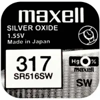 Maxell 317m Alkalibatterie