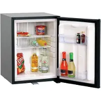 Bartscher 700118 34L Gewerbliche Minibar (31 l, G, 556 mm hoch}, Matt-Schwarz)