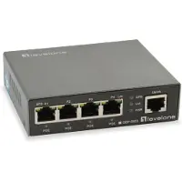Level One EFB GEP-0523 5-Port Gigabit Ethernet PoE+ Switch (60W) GEP0523