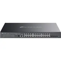 TP-LINK SG5428XMPP, Managed, L3, Gigabit Ethernet (10/100/1000), Power over Ethernet (PoE), Rack-Einbau