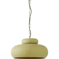 Light & Living Pendellampe Neiva Ø 46cm – olivgrün – 1x E27