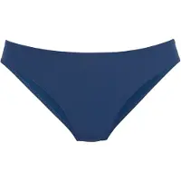 LASCANA Bikini-Hose ACTIVE "Oceana", Damen, Gr. 34, N-Gr, blau (rauchblau), Recycling-Polyamid, Badehosen Bikini-Hose, in klassischer Form