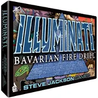Steve Jackson Games Illuminati: Bavarian Fire Drill - Kartenspiel Erweiterung - ENG Edition