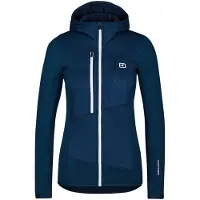 Ortovox - Women's Fleece Grid Hoody - Fleecejacke Gr L blau