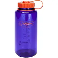 Nalgene Wasserflasche Wide Mouth 1000ml Periwinkle