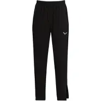 Trigema Jerseyhose "Freizeithose mit Bein-Reißverschluss", Damen, Gr. L, Normalgrößen, schwarz, Web, 74% Nylon, 26% Elasthan, Basic, Hosen Jerseyhose