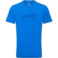 Mountain Equipment - Groundup Skyline Tee - Funktionsshirt Gr XL blau