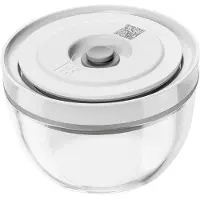 Zwilling Aufbewahrungsschüssel "Fresh & Save BOWLS", (2 tlg., Schüssel inkl. Deckel), Vakuumschüssel S / 12 cm, Glas