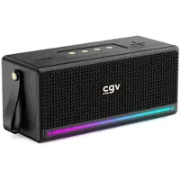 CGV Schwarzer tragbarer bluetooth-lautsprecher - 50911