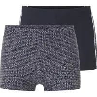 Babista Badeshorts "2er Pack Badehosen BELMIR", Herren, Gr. 3XL, weit, blau (dunkelblau), Obermaterial: 80% Polyamid ECONYL PA ECONYL. 20% Elasthan EL., Badehosen Badeshorts