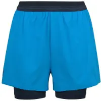 ON - Women's 3 Performance 2/1 Shorts - Laufshorts Gr XL blau