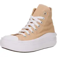 Converse Sneaker "CHUCK TAYLOR ALL STAR MOVE PLATFORM", Kinder, Gr. 39, weiß (coastal dune, weiß), Textil, Schuhe Sneaker