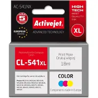 ActiveJet AC-541NX Tinte für Canon Drucker (Ersatz Canon CL-541XL) Supreme, 18 ml, blau, gelb, rot, Blau, Rot, Gelb, Tinte auf Pigmentbasis, 18 ml, 1 Stück(e), Einzelpackung