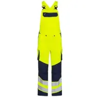 Engel Warnschutz Latzhose Safety Light 3545-319-38165 Gr. 72 gelb/blue ink
