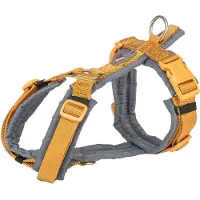Trixie Premium Trekking Geschirr - curry/grafit - 44–53 cm/20 mm