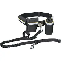Trixie Bauchgurt mit Leine - Gurt: 60–120 cm/50 mm, Leine: 1,00–1,35 m/25 mm