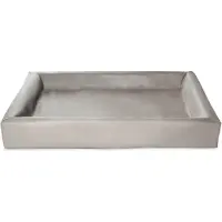 Bia Bed Kunstleer Hoes Hondenmand Taupe