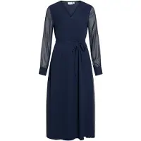 Vila Vifalia Langarm Maxikleid