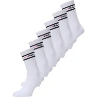 FILA Socken "UNISEX LIFESTYLE PLAIN SOCKS" 6 Stk. tlg. mit eingestricktem Logo