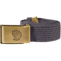 Fjällräven Kids Canvas Brass Belt dark grey (030) One Size