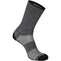 Wrightsock - Adventure Crew - Wandersocken Gr 34-37 grau