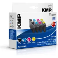 KMP E141V, Schwarz, Cyan, Magenta, Gelb, 4 Stück(e), Multipack