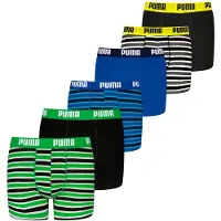 Puma Boxershorts "Boxershort Everyday Striped Boxers ECOM 6P 6er Pack"