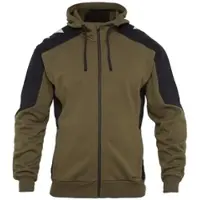 Engel Sweatjacke Cardigan Galaxy 8820-233-5320 Gr. 5XL forest green/schwarz