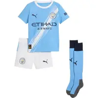Puma Manchester City Fc 25/26 Mini Heim Kurzarm Junior Set